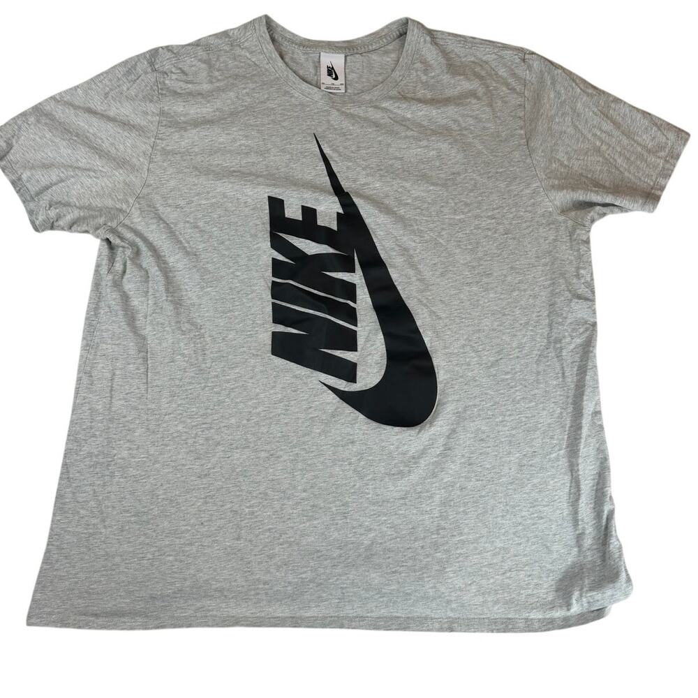 Nike Sportswear Futura Logo Tee Gray XXL